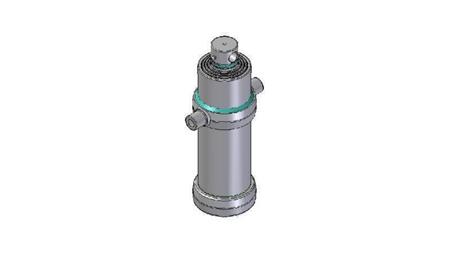 4046F -TELESCOPISK CYLINDER STANDARD/HUL 4 TRIN SLAG 1690 FI 170