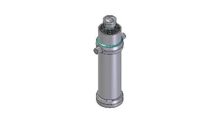 5011S -TELESCOPIC ZYLINDER STANDARD/KUGEL 5 STUFEN HUB 2990 DURCHMESSER 190