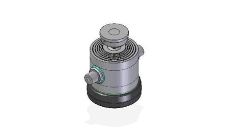 6079S -TELESCOPIC ZYLINDER STANDARD/KUGEL 6 STUFEN HUBLÄNGE 1170 DURCHMESSER 300