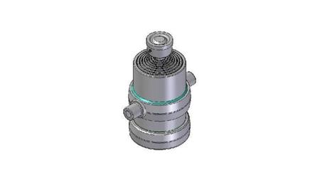 8003S -TELESCOPIC ZYLINDER STANDARD/KUGEL 8 STUFEN HUBLÄNGE 1700 DURCHMESSER 190