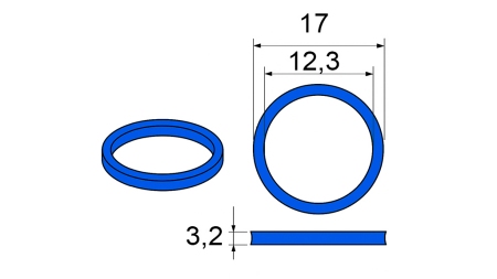 TESNILO ZA MULTI-FASTER SPOJKE 3/8 - MOBILNI DEL