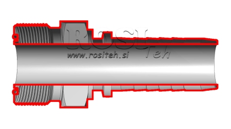 HYDRAULISCHER ANSCHLUSS AGORFS MÄNNLICH DN32-1"11/16-12