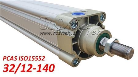 PNEUMATISK CYLINDER PCAS 32/12-140 BE ISO15552