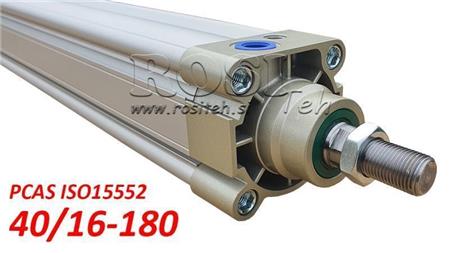PNEUMATISK CYLINDER PCAS 40/16-180 BE ISO15552