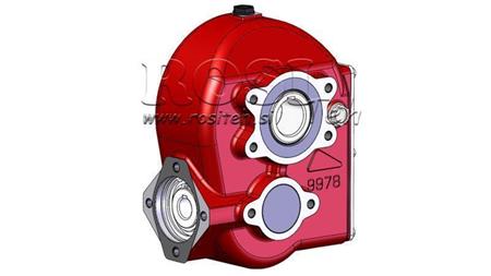 BOÎTE DE VITESSE - BOÎTE DE VITESSE RT190 POUR MOTEUR HYDRAULIQUE MP/MR/MS RATIO 10.2:1