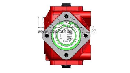 VÄXELLÅDA - VÄXELLÅDA RT50 FÖR HYDRAULISK MOTOR MP/MR/MS FÖRHÅLLANDE 1.9:1
