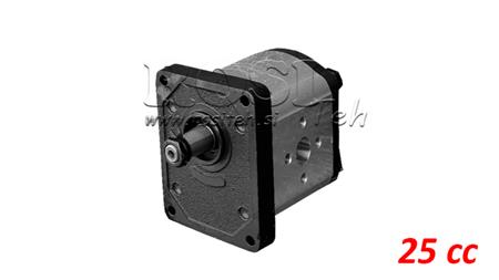 MOTEUR HYDRAULIQUE À ENGRENAGE (20MR25X546) VÉRINS TÉLESCOPIQUES - 25CC