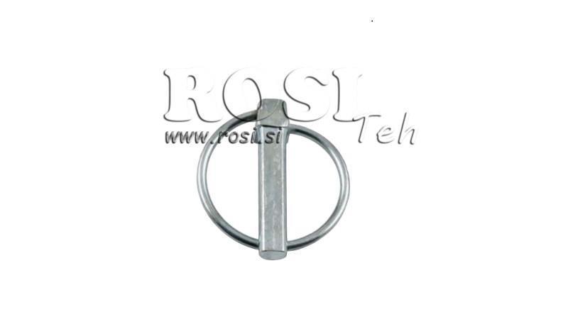 SIKKERHEDSRUND KLIP 6 mm (10 STK)