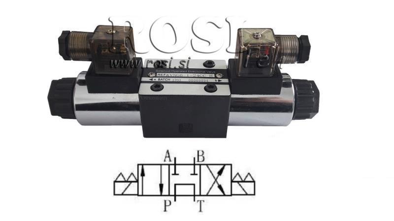 HIDRAVLIČNI ELEKTRO MAGNETNI VENTIL CETOP 3 12/24/230V N2

