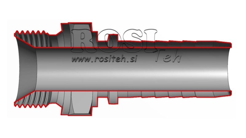 HIDRAVLIČNI PRIKLJUČEK BSP MOŠKI DN5-1/8